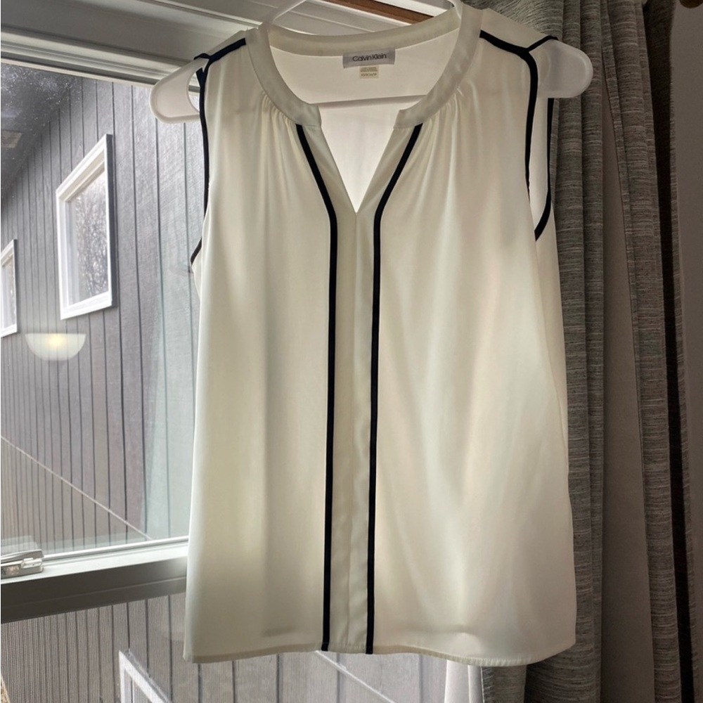 Calvin Klein White Blouse